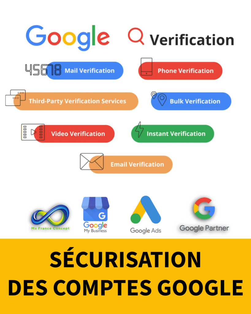 🛡️ 𝐒𝐞́𝐜𝐮𝐫𝐢𝐬𝐚𝐭𝐢𝐨𝐧 𝐭𝐨𝐭𝐚𝐥𝐞 𝐝𝐞 𝐯𝐨𝐬 𝐜𝐨𝐦𝐩𝐭𝐞𝐬 𝐆𝐨𝐨𝐠𝐥𝐞 ! 𝐑𝐢𝐬𝐪𝐮𝐞𝐬 𝐝𝐞 𝐩𝐢𝐫𝐚𝐭𝐚𝐠𝐞, 𝐭𝐞𝐧𝐭𝐚𝐭𝐢𝐯𝐞𝐬 𝐝’𝐚𝐜𝐜𝐞̀𝐬 𝐧𝐨𝐧 𝐚𝐮𝐭𝐨𝐫𝐢𝐬𝐞́𝐞𝐬, 𝐧𝐨𝐭𝐢𝐟𝐢𝐜𝐚𝐭𝐢𝐨𝐧𝐬 𝐢𝐧𝐡𝐚𝐛𝐢𝐭𝐮𝐞𝐥𝐥𝐞𝐬 𝐨𝐮 𝐝𝐞𝐦𝐚𝐧𝐝𝐞𝐬 𝐝𝐞 𝐯𝐞́𝐫𝐢𝐟𝐢𝐜𝐚𝐭𝐢𝐨𝐧 ? MS France Concept – Agence Google Partner certifiée protège vos comptes professionnels et personnels : ✅ Vérification multi-niveaux : mail, téléphone, vidéo, tiers, bulk, instantané 🔒 Activation de la validation en deux étapes / Protection avancée / Suppression des accès risqués 🌍 Service à distance Toute France + Belgique / Luxembourg / Suisse 📅 Prenez RDV directement : [https://rendezvous-depannagegmb.fr](https://rendezvous-depannagegmb.fr) 🌐 Site dédié : [https://depannage-web-et-digital-france.msfranceconcept.com](https://depannage-web-et-digital-france.msfranceconcept.com) ✉️ Contact support : [contact@depannage-gmb.fr](mailto:contact@depannage-gmb.fr) 📍 Agde & Arcachon #GooglePartner #AgenceGooglePartner #SécuritéGoogle #CompteGoogle #MultiVerification #CyberSécurité #SupportExpert