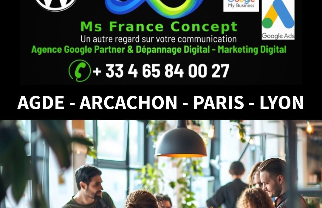 🚀 𝐁𝐞𝐬𝐨𝐢𝐧 𝐝’𝐮𝐧 𝐜𝐨𝐮𝐩 𝐝’𝐚𝐜𝐜𝐞́𝐥𝐞́𝐫𝐚𝐭𝐞𝐮𝐫 𝐩𝐨𝐮𝐫 𝐯𝐨𝐭𝐫𝐞 𝐯𝐢𝐬𝐢𝐛𝐢𝐥𝐢𝐭𝐞́ 𝐥𝐨𝐜𝐚𝐥𝐞 ? 𝐌𝐒 𝐅𝐫𝐚𝐧𝐜𝐞 𝐂𝐨𝐧𝐜𝐞𝐩𝐭 𝐛𝐨𝐨𝐬𝐭𝐞 𝐯𝐨𝐭𝐫𝐞 𝐜𝐨𝐦𝐦𝐮𝐧𝐢𝐜𝐚𝐭𝐢𝐨𝐧 𝐝𝐢𝐠𝐢𝐭𝐚𝐥𝐞 𝐝𝐚𝐧𝐬 𝐭𝐨𝐮𝐭𝐞 𝐥𝐚 𝐅𝐫𝐚𝐧𝐜𝐞 : 𝐀𝐠𝐝𝐞, 𝐀𝐫𝐜𝐚𝐜𝐡𝐨𝐧, 𝐏𝐚𝐫𝐢𝐬, 𝐋𝐲𝐨𝐧 !